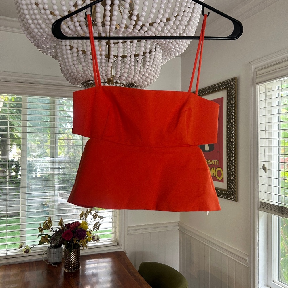 Burnt Orange Crop Top